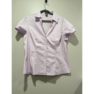 Ann Taylor capped sleeve blouse size 16
